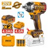 CIWLI2055E Μπουλονόκλειδο Κρουστικό Μπαταρίας 20V (2x4.0Ah)