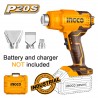 HGLI200251 Πιστόλι Θερμού Αέρα Μπαταρίας 20V (Solo) & Βαλίτσα