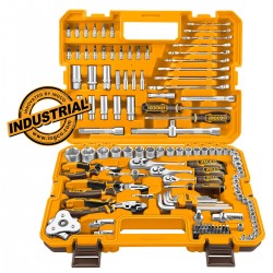 HKTHP21351 Σετ Εργαλεία Χειρός & Καρυδάκια 1/4"-1/2"-3/8" 139 Τεμάχια