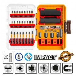 AKDL63306 Σετ Μύτες & Καρυδάκια Impact  33 Τεμάχια