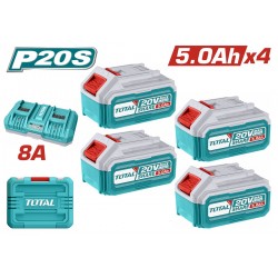 TFBCLI20285E Σετ Μπαταρίες & Ταχυφορτιστής 20V (4x5Ah)