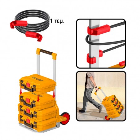 HHWB61201 Καρότσι Μεταφοράς Πτυσσόμενο Έως 130kg