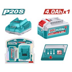 TFBCPK1012E Σετ Μπαταρία 20V 4.0Ah & Φορτιστής 2Α