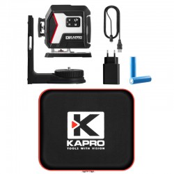 933G Αλφάδι Laser 3 Ακτίνων Πράσινο 360° 3D 30/60m