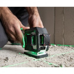 933G Αλφάδι Laser 3 Ακτίνων Πράσινο 360° 3D 30/60m