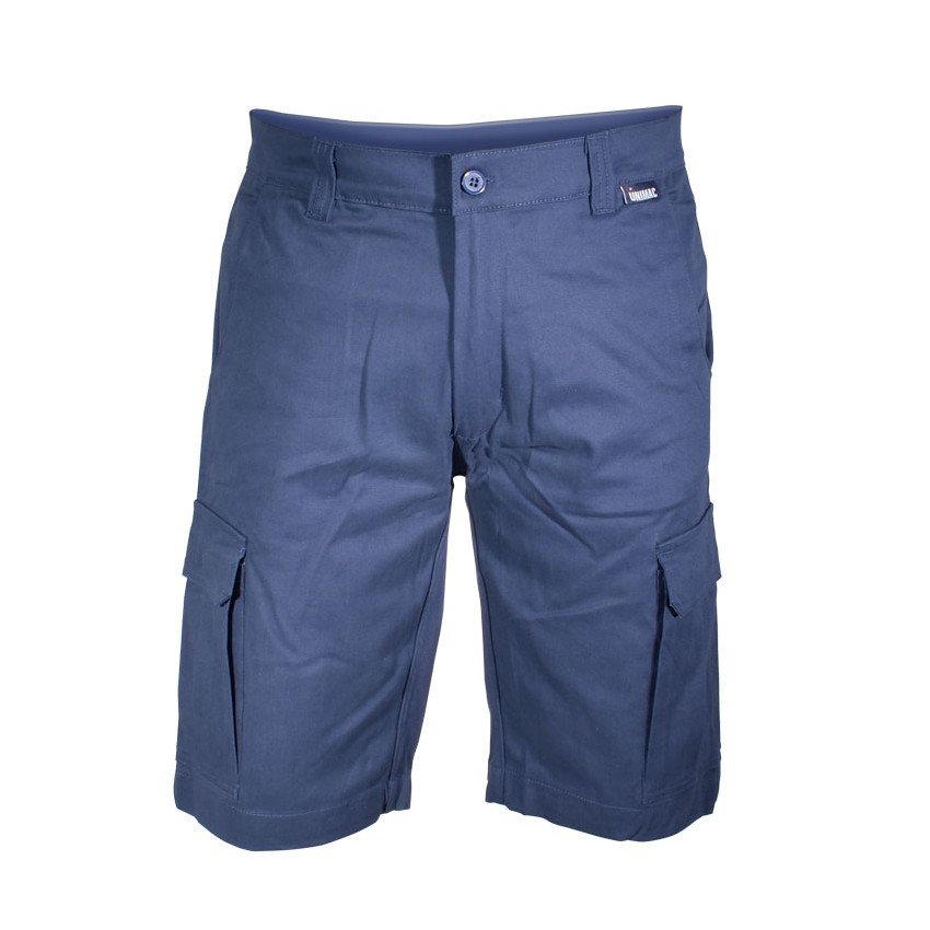 Βερμούδα 6 Τσέπες Μπλε Navy 240gsm