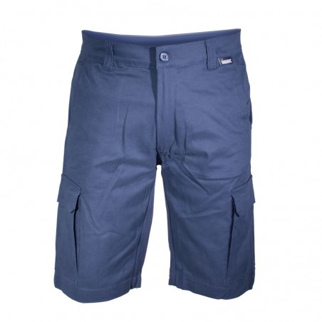 Βερμούδα 6 Τσέπες Μπλε Navy 240gsm