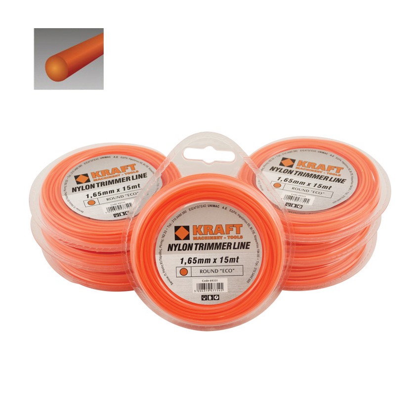 Νήμα Κοπής Eco 1.65mm 15m