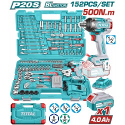 THKTHP31522 Σετ Μπουλονόκλειδο Μπαταρίας 20V (1x4Ah)