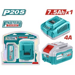 TFBCPK1417E Σετ Μπαταρίας και Ταχυφορτιστή 20V (1x7.5Ah)