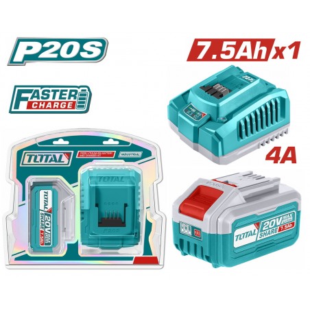 TFBCPK1417E Σετ Μπαταρίας και Ταχυφορτιστή 20V (1x7.5Ah)