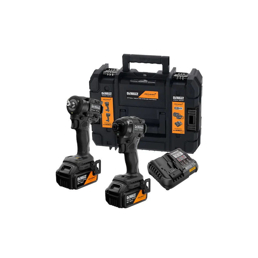 DCK2224MP2T-QW Compact Σετ 2 Παλμικών Εργαλείων 18V XR Dewalt x McLaren (2x5.0Ah)