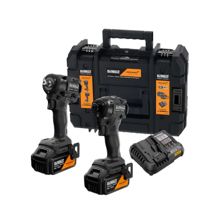 DCK2224MP2T-QW Compact Σετ 2 Παλμικών Εργαλείων 18V XR Dewalt x McLaren (2x5.0Ah)
