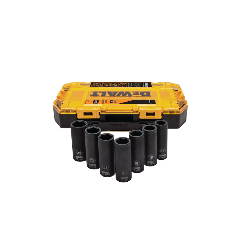 DT70905-QZ Σετ 7 Τεμαχίων McLaren Καρυδάκια Κρούσης 1/2"
