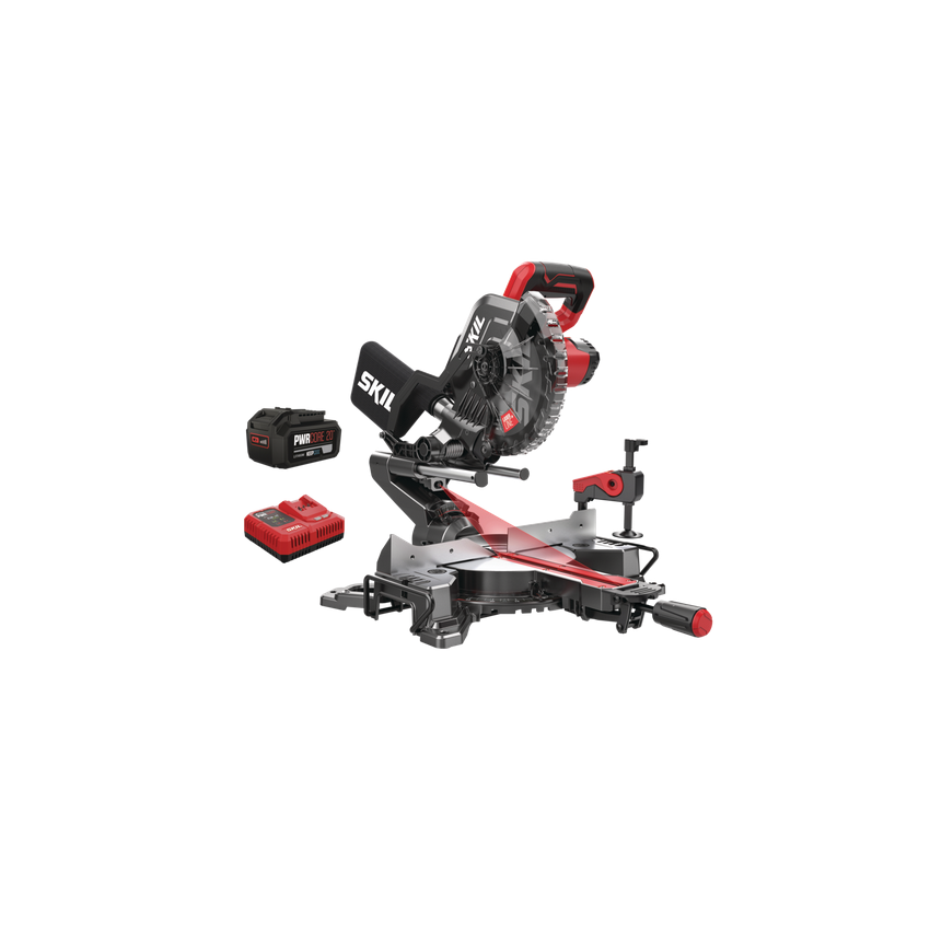 3590 CA Φαλτσοπρίονο Radial Μπαταρίας 216mm 20V (1x4.0Ah)