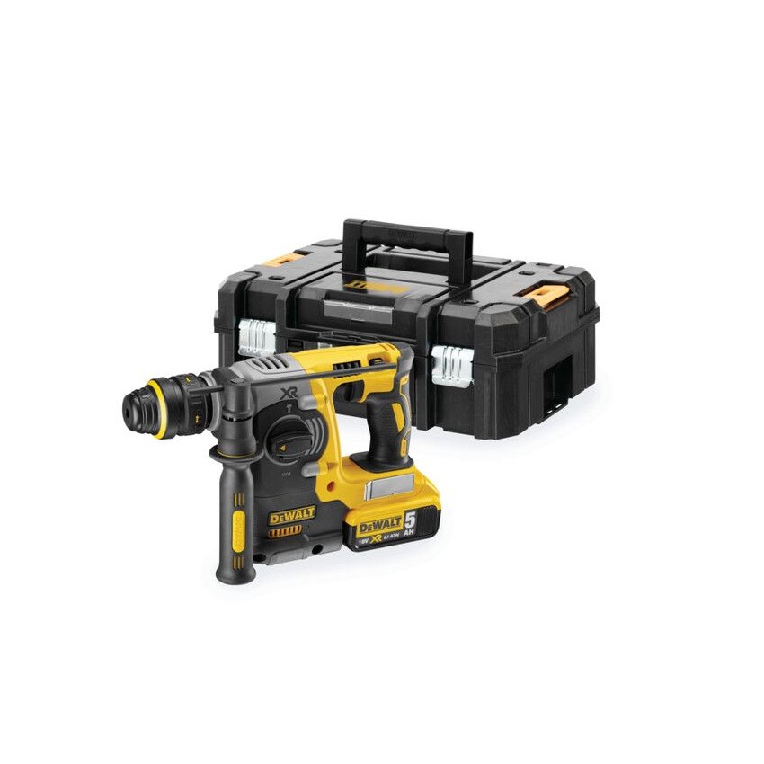 DCH274P2T-QW Πιστολέτο Μπαταρίας SDS-Plus 24mm 18V (2x5.0Ah)