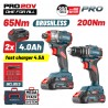 BBP5431X44T2CA Σετ Κρουστικό Δραπαν/βιδο & Παλμικό Κατσαβίδι 20V