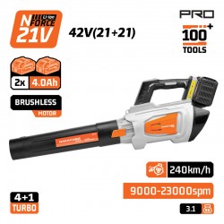 EC1719X44 Φυσητήρας Brushless Mπαταρίας 240km/h 42V (2x4.0Ah)