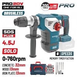 BBP5336CA Πνευματικό Σκαπτικό Μπαταρίας SDS-PLUS 4.5J 20V (Solo)