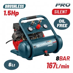 BAT5006 Αεροσυμπιεστής Μονομπλόκ 1.5Hp 6L
