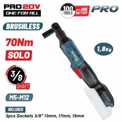 BBP5423 Καστάνια Μπαταρίας 3/8" 20V (Solo)