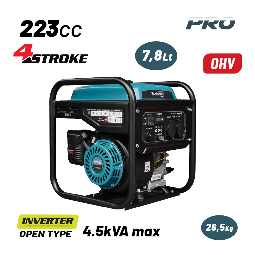BGB4045 Γεννήτρια Βενζίνης Inverter Ανοιχτού Τύπου 3500W