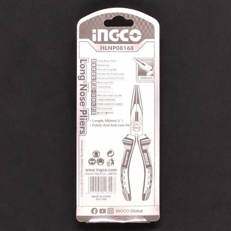 HLNP08168 Ίσιο Basic Μυτοτσίμπιδο 160mm
