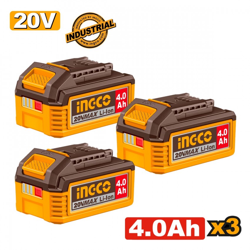 COSLI251296E Σετ Μπαταρίες 20V (3x4.0Ah)