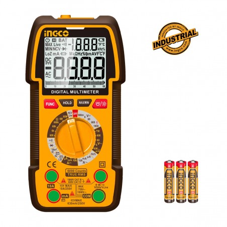 DM310002 Ψηφιακό Πολύμετρο 1000V True RMS