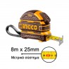 HSMT08825-1 Μετροταινία με Διπλό Στοπ 8m x 25mm