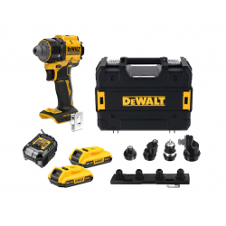 DCD803D2T-QW Brushless Δραπανοκατσάβιδο Μπαταρίας Πολλαπλών Κεφαλών 18V (2x2.0Ah)