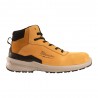 FLEXTRED™ S3S Μποτάκι Ασφαλείας με Μπέζ Δέρμα Nubuck Άνω Μέρος
