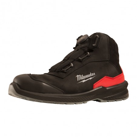 FLEXTRED™ S3S Μποτάκι Ασφαλείας με Δέρμα Nubuck Άνω Μέρος και Σύστημα Εφαρμογής BOA
