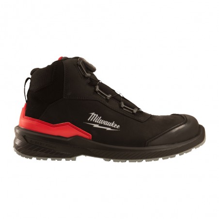 FLEXTRED™ S3S Μποτάκι Ασφαλείας με Δέρμα Nubuck Άνω Μέρος και Σύστημα Εφαρμογής BOA