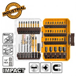 AKDL24906 Σετ Μύτες Impact 1/4" Hex - 49 Τεμάχια