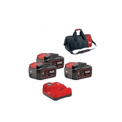 D00600 Σετ Εργαλείων Μπαταρίας 18V (3x5.0Ah)