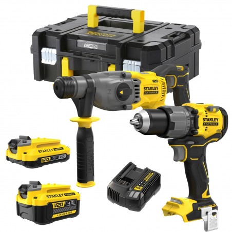 SFMCK216MDT-QW 20V Brushless Σετ Δραπανοκατσάβιδο & Περιστροφικό Πιστολέτο