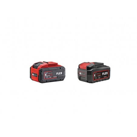 D00601 Σετ Εργαλείων Μπαταρίας 18V (1x5.0Ah & 1x8.0Ah)