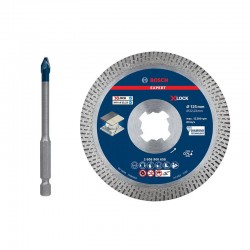 061599765U Σετ Δίσκος Κοπής 115mm και Τρυπάνι 6mm