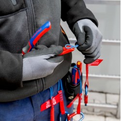 006306TCR Σετ Κλιπς TetheredTool & Κλιπς ColorCode Κόκκινα 6 Τεμαχίων