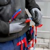 006306TCR Σετ Κλιπς TetheredTool & Κλιπς ColorCode Κόκκινα 6 Τεμαχίων