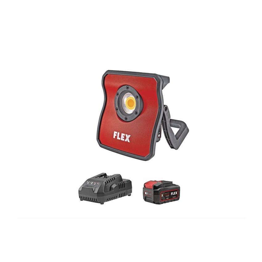 D00599 Προβολέας Εργασίας LED Μπαταρίας 3.000lm 12/18V (1x5.0Ah)