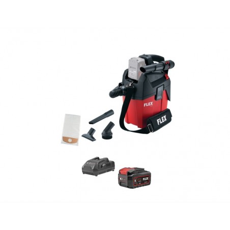 D00594 Σκούπα Στερεών Μπαταρίας 6L 18V (1x5.0Ah)