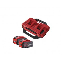 D00413 Σκούπα Υγρών & Στερεών Μπαταρίας 21L 18V (2x8.0Ah)