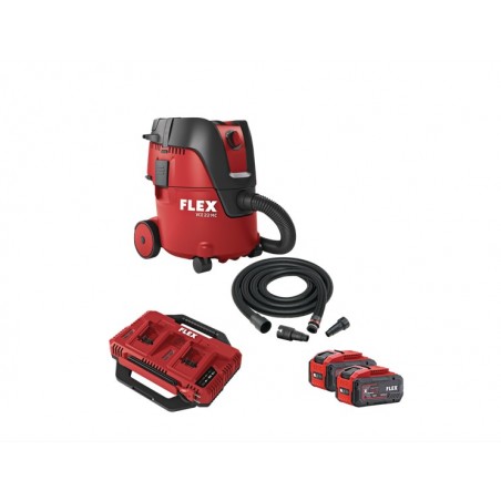 D00413 Σκούπα Υγρών & Στερεών Μπαταρίας 21L 18V (2x8.0Ah)