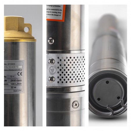 SP6200 Αντλία Πηγαδιού 4" 1.5HP