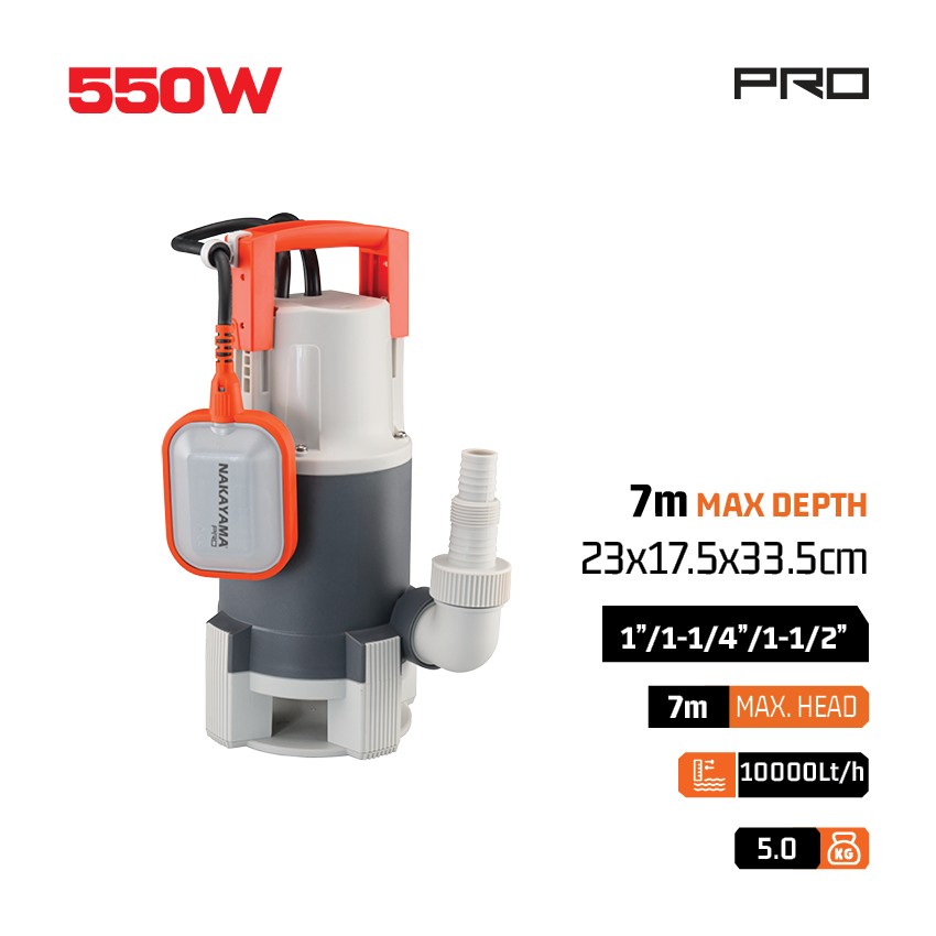 NP1030 Αντλία Ακάθαρτων 550W