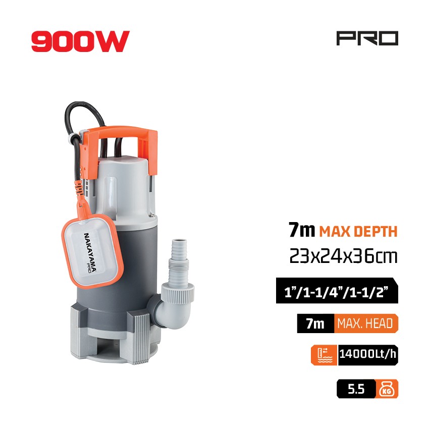 NP1040 Αντλία Ακαθάρτων 900W