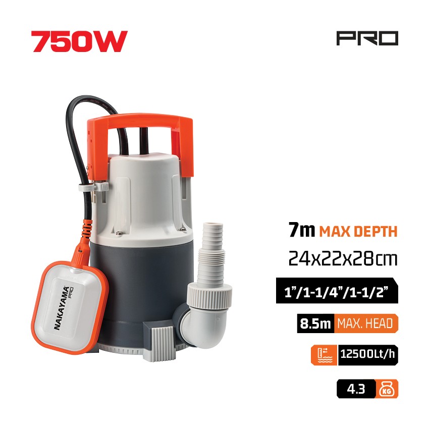 NP1020 Αντλία Ομβρίων 750W