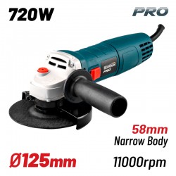 BAG7200 Γωνιακός Τροχός Φ125mm 720W